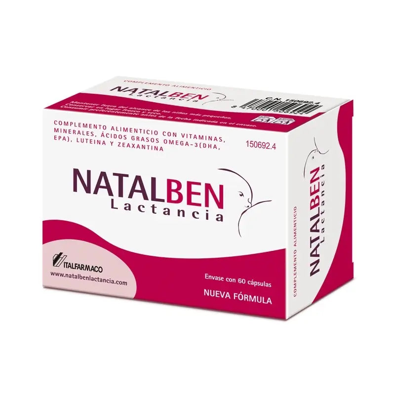 Natalben Confezione allattamento, 3x60 capsule