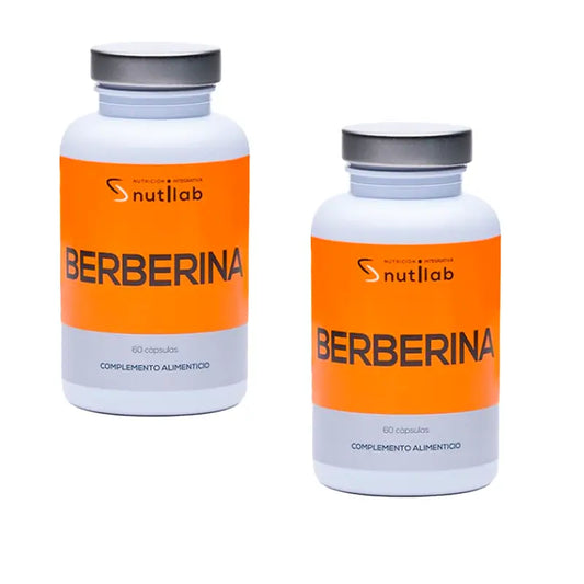 Nutilab Berberina 500 Mg, Confezione 2x60 Capsule
