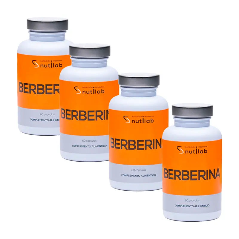 Nutilab Berberina 500 Mg, Confezione 4x60 Capsule