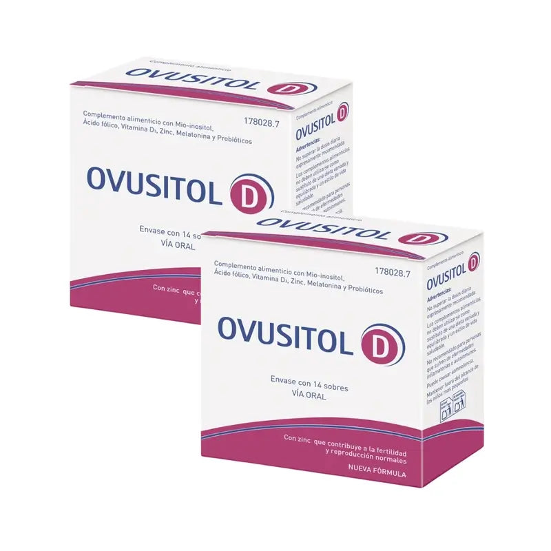 Ovusitol D, Confezione 2x14 Buste