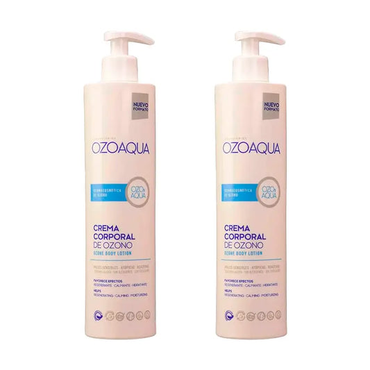 Confezione Ozoaqua Ozone Body Cream, 2x500 ml