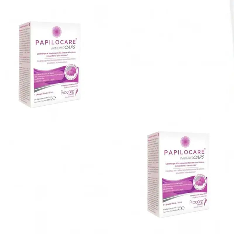 Papilocare Inmunocaps, confezione 2x30 capsule
