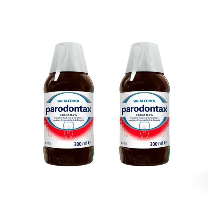 Parodontax Extra Collutorio per la cura delle gengive, confezione da 2 x 300 ml