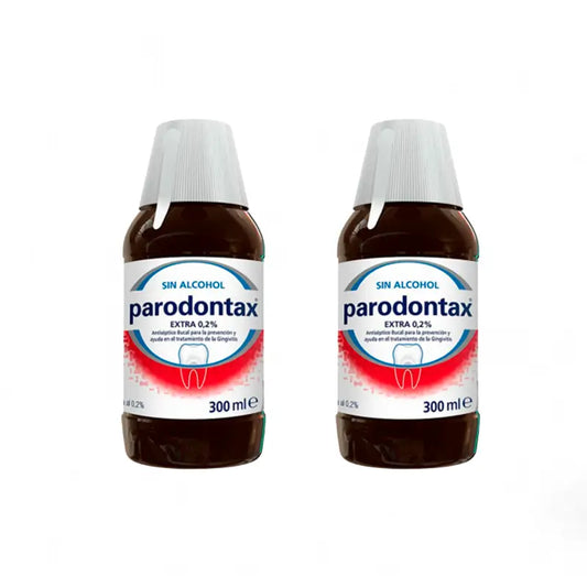 Parodontax Extra Collutorio per la cura delle gengive, confezione da 2 x 300 ml