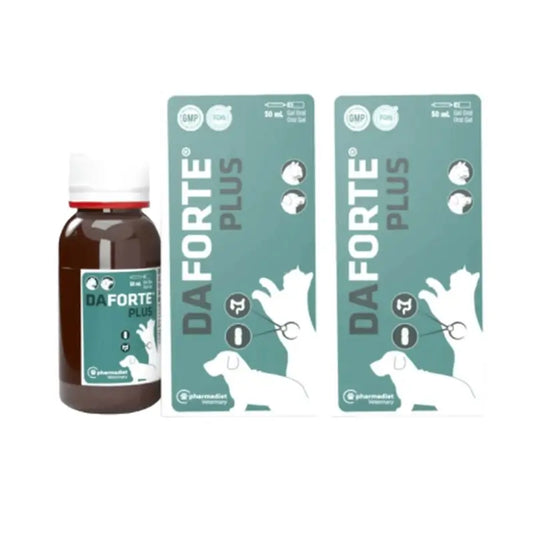 Daforte Plus Gel orale, confezione da 2 x 50 ml