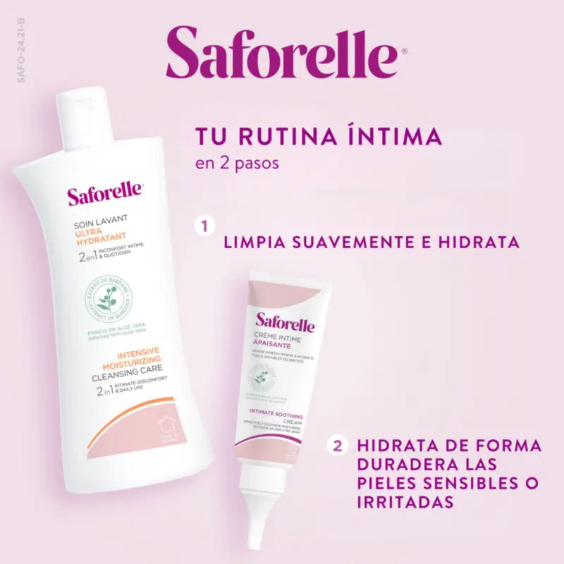 Saforelle Gel intimo ultra idratante 250 ml