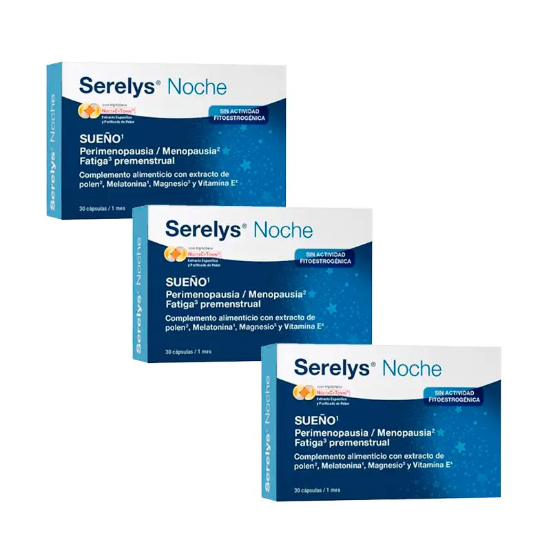 Integratore alimentare notturno Serelys, confezione 3x30 capsule