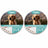 Collare repellente antiparassitario Togo per cani di tutte le taglie, confezione da 2