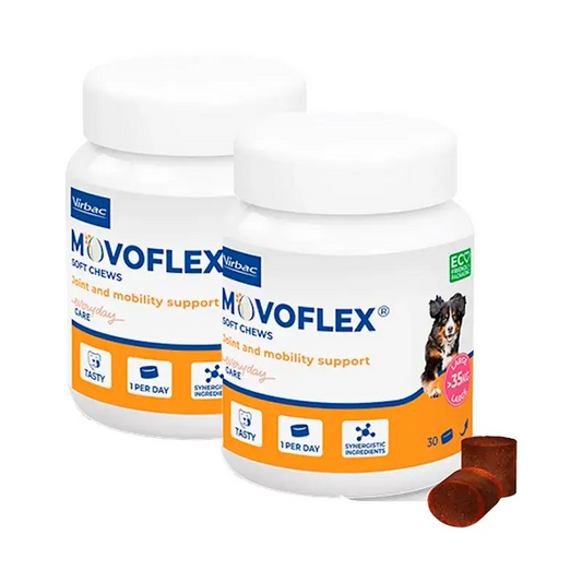 Movoflex Condroprotettore Cani di taglia grande 35 Kg, Confezione 2 x 30 Compresse