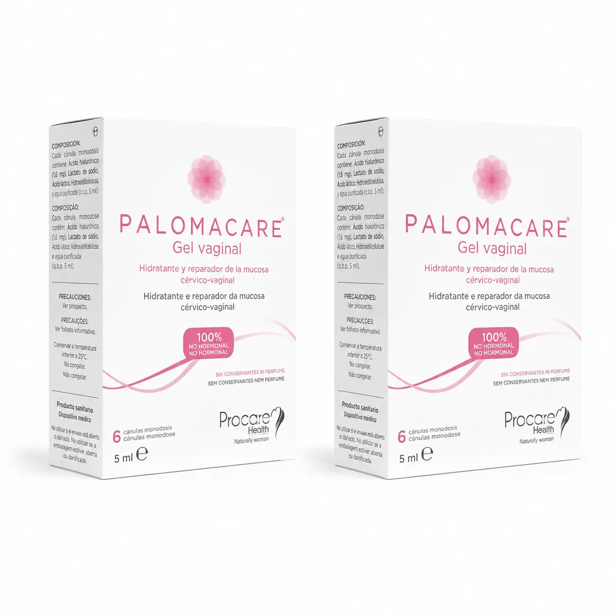 Palomacare Gel vaginale 6 cannule monodose, 2X5 Ml