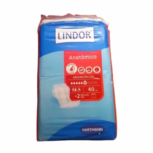 Lindor Pannolini anatomici notte, 80 pz.