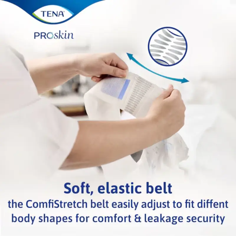 Tena Pannolino Flex Proskin Cintura anatomica da notte Large , 80 pz.