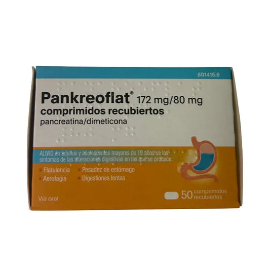 Pankreoflat, 50 compresse