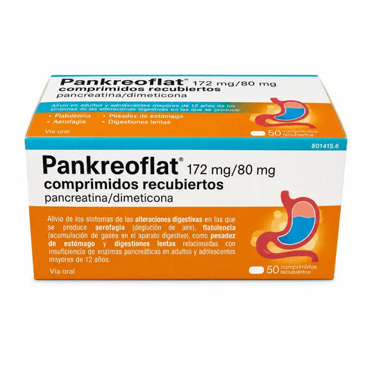 Pankreoflat, 50 compresse
