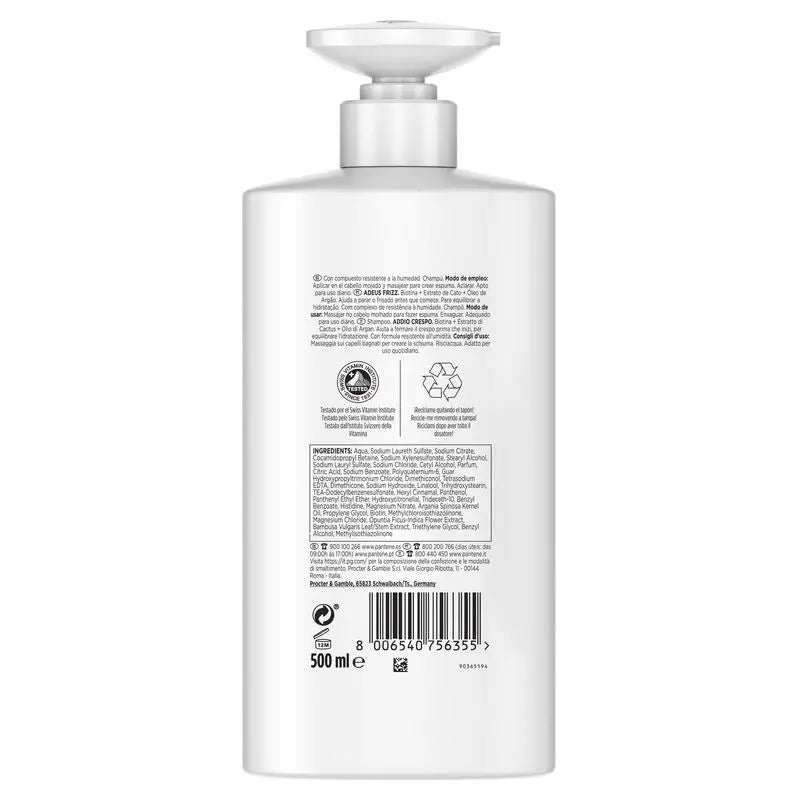 Pantene Miracoli Cactus Shampoo Anti-crespo 500Ml