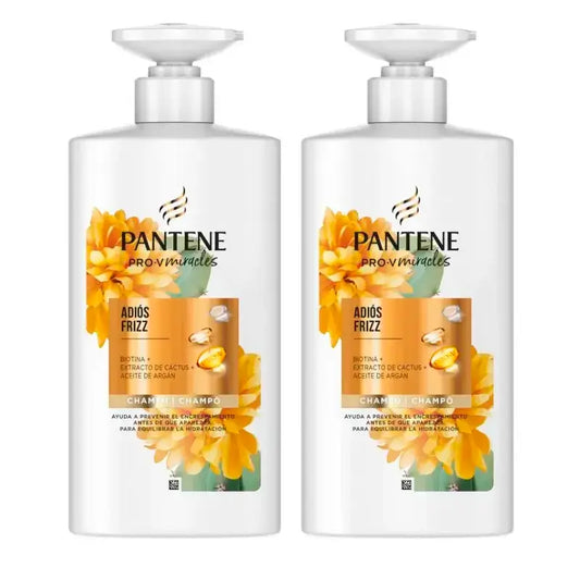 Pantene Miracoli Cactus Shampoo Anti-crespo, Confezione 2 x 500Ml
