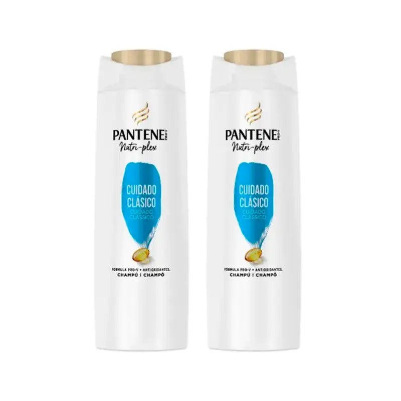 Pantene Nutri Plex Classic Shampoo , Confezione da 2 x 385ml