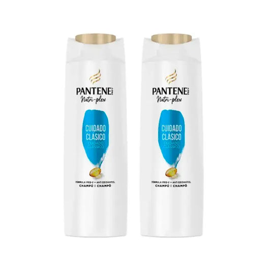 Pantene Nutri Plex Classic Shampoo , Confezione da 2 x 385ml