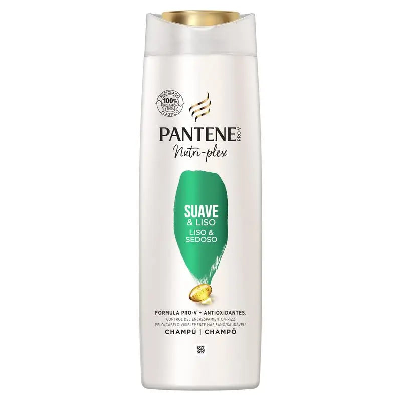 Pantene Nutri Plex Shampoo Liscio e Lucido 385 ml