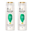 Pantene Nutri Plex Shampoo Liscio e Lucido , Confezione da 2 x 385ml
