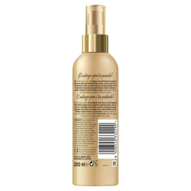 Pantene Pro-V Olio Eterno di Brillantezza per Capelli 200 Ml