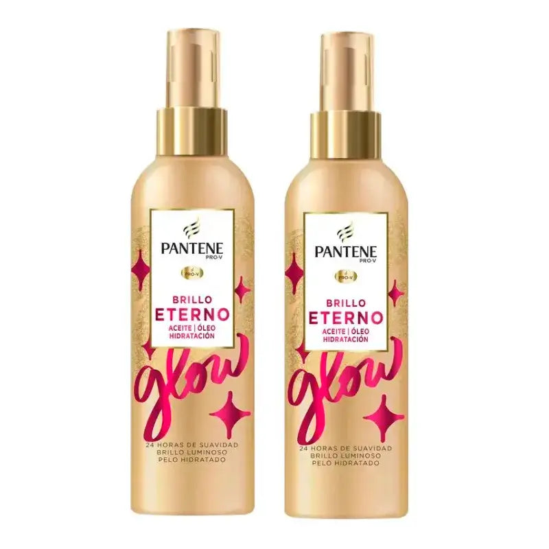 Pantene Pro-V Olio per capelli dalla lucentezza eterna, confezione da 2 x 200 Ml