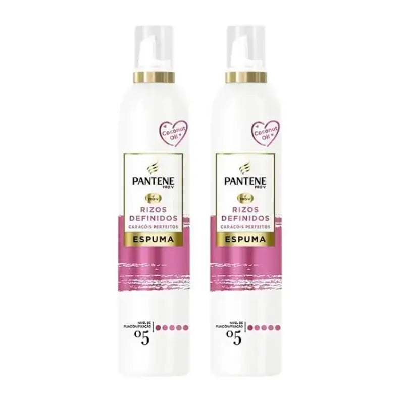 Pantene Pro-V Mousse per capelli nutriente ricci perfetti, confezione da 2 x 300 ml