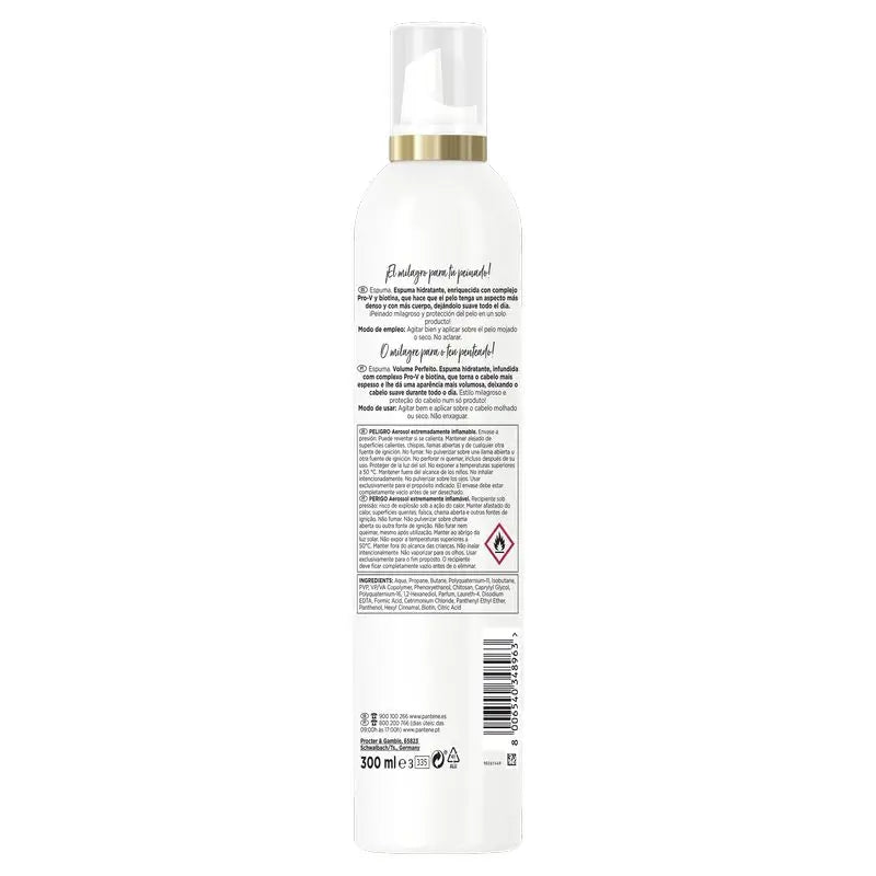 Pantene Pro-V Schiuma Nutriente Volume Perfetto 300 Ml