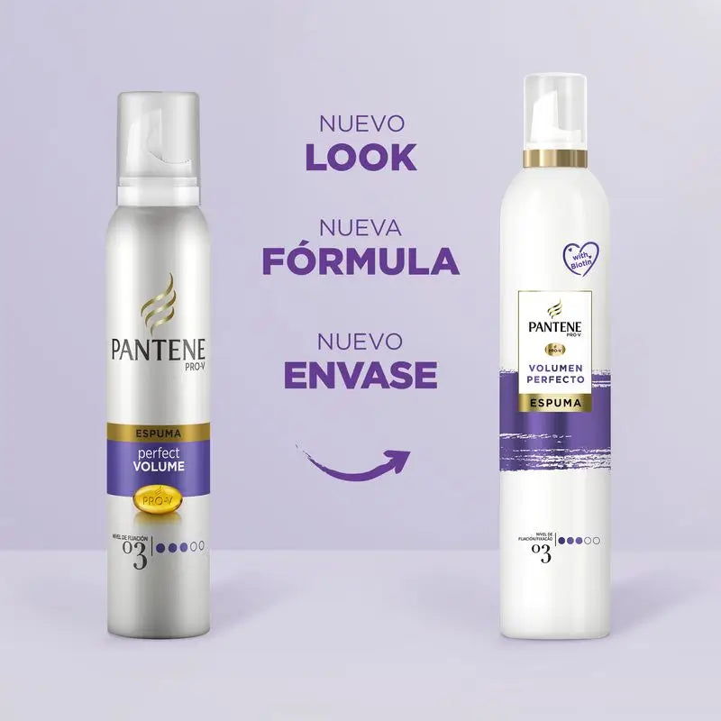 Pantene Pro-V Schiuma Nutriente Volume Perfetto 300 Ml
