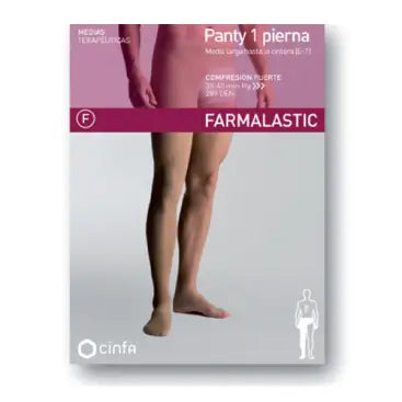Farmalastic Panty C.Fuerte Leg Right T.P