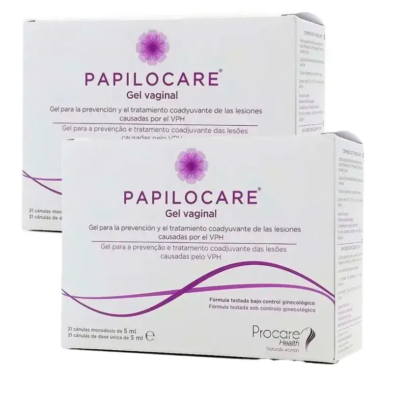Papilocare Gel Vaginale Confezione 2 x 21 Cannule Da 5 Ml