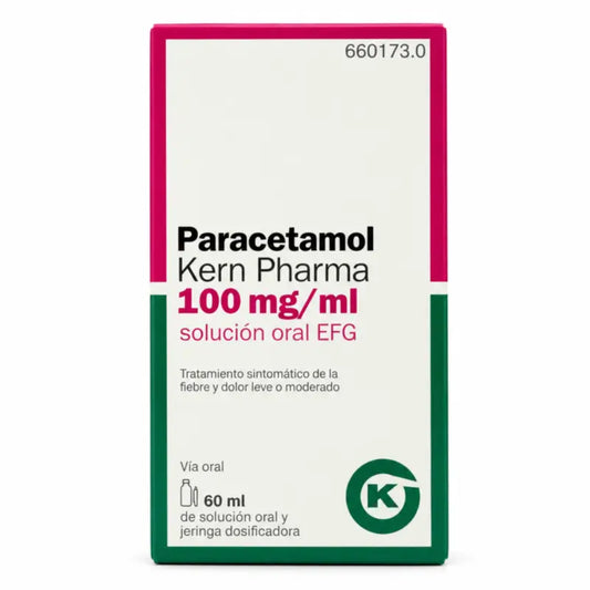 Paracetamolo Kern Pharma EFG Soluzione orale 60 ml