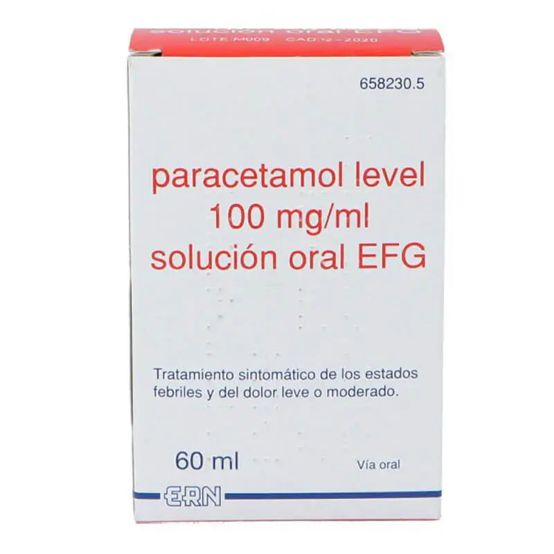 Paracetamolo Livello 100 mg/ml Soluzione orale EFG 60 ml