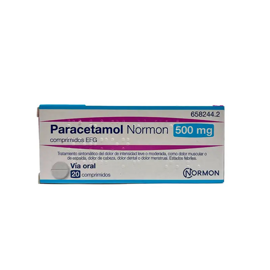 Paracetamolo Normon EFG 500 mg, 20 Compresse