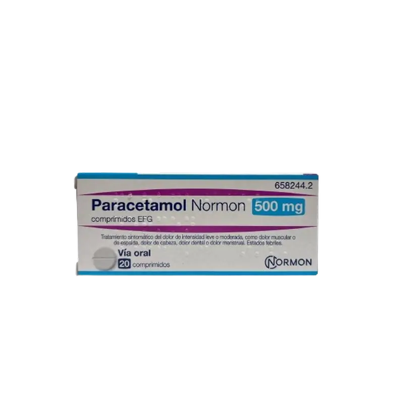 Paracetamolo Normon Efg 650 mg 20 compresse