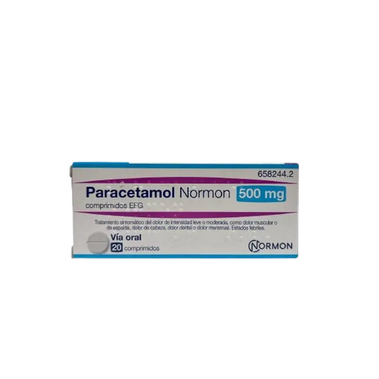 Paracetamolo Normon Efg 650 mg 20 compresse