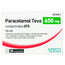 Paracetamolo Teva-Rimafar Efg 650 mg, 20 compresse