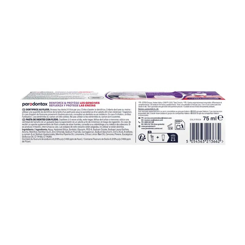 Dentifricio Parodontax Rafforza e Proteggi, 75 ml