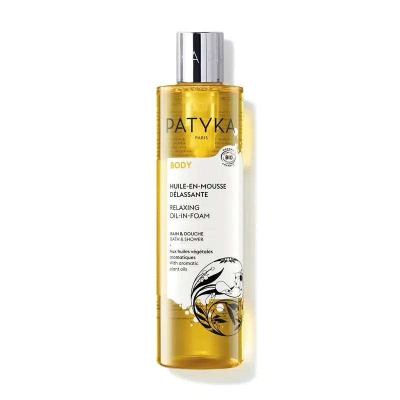 Olio schiumogeno rilassante Patyka, 200 ml