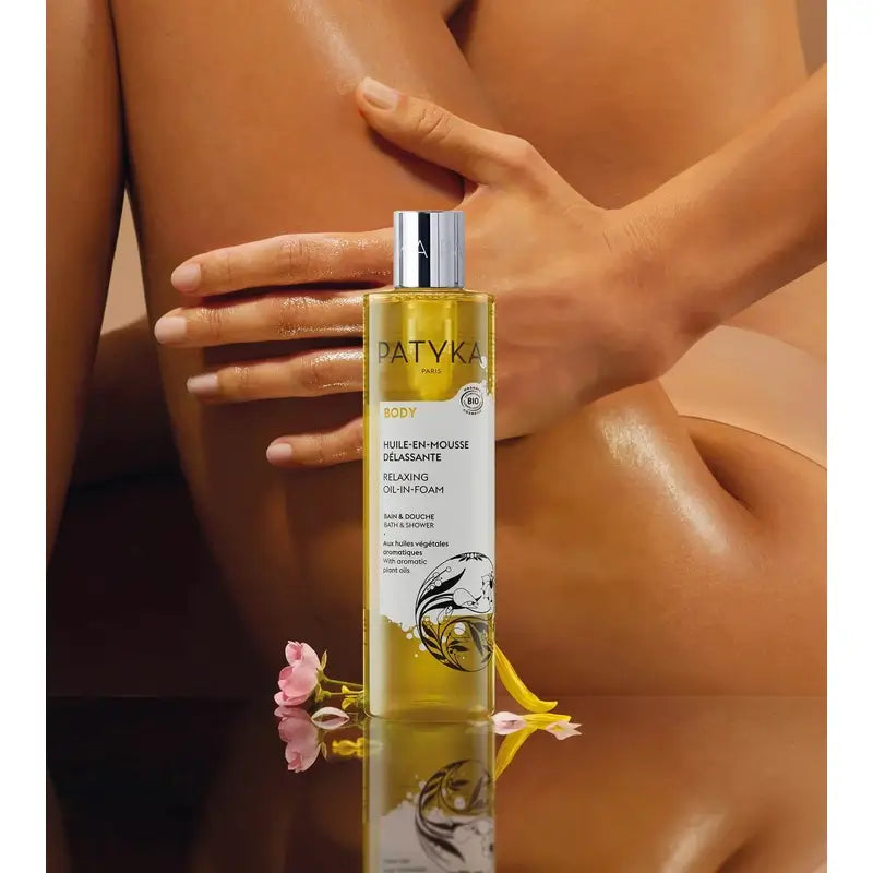Olio schiumogeno rilassante Patyka, 200 ml