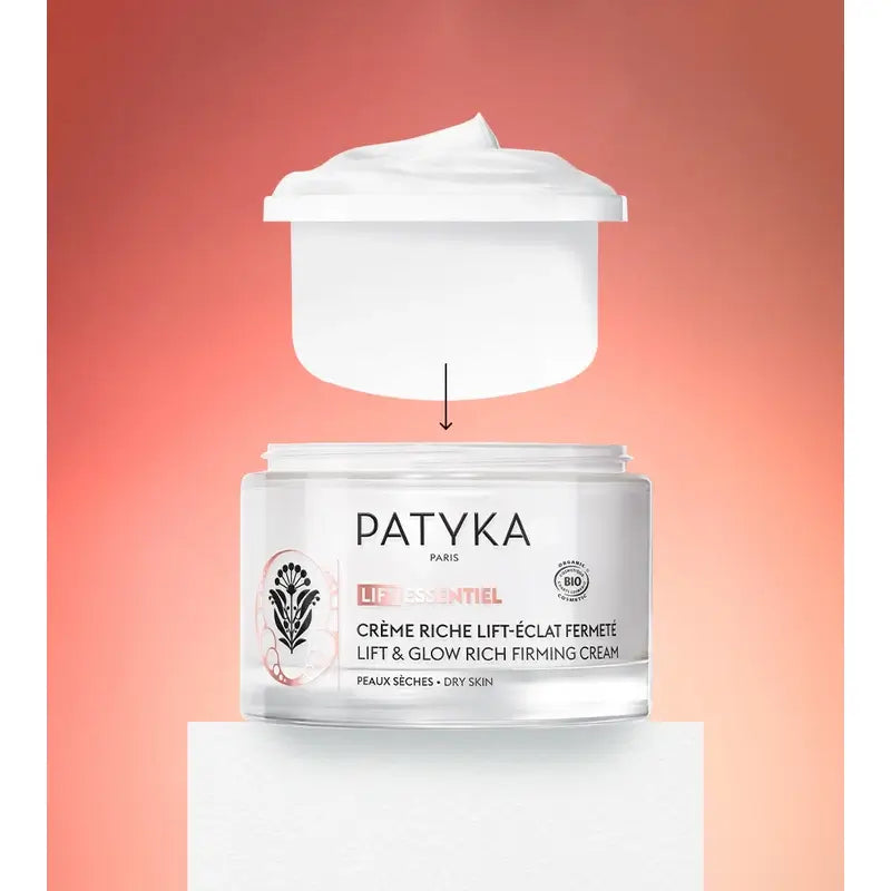 Patyka Lift Crema Rassodante Luminosa - Ricca - Ricarica, 50 ml