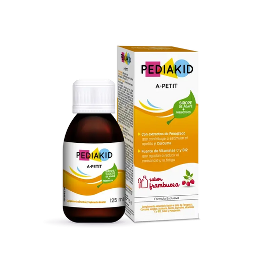 Pediakid Sciroppo al lampone tono appetito 125Ml