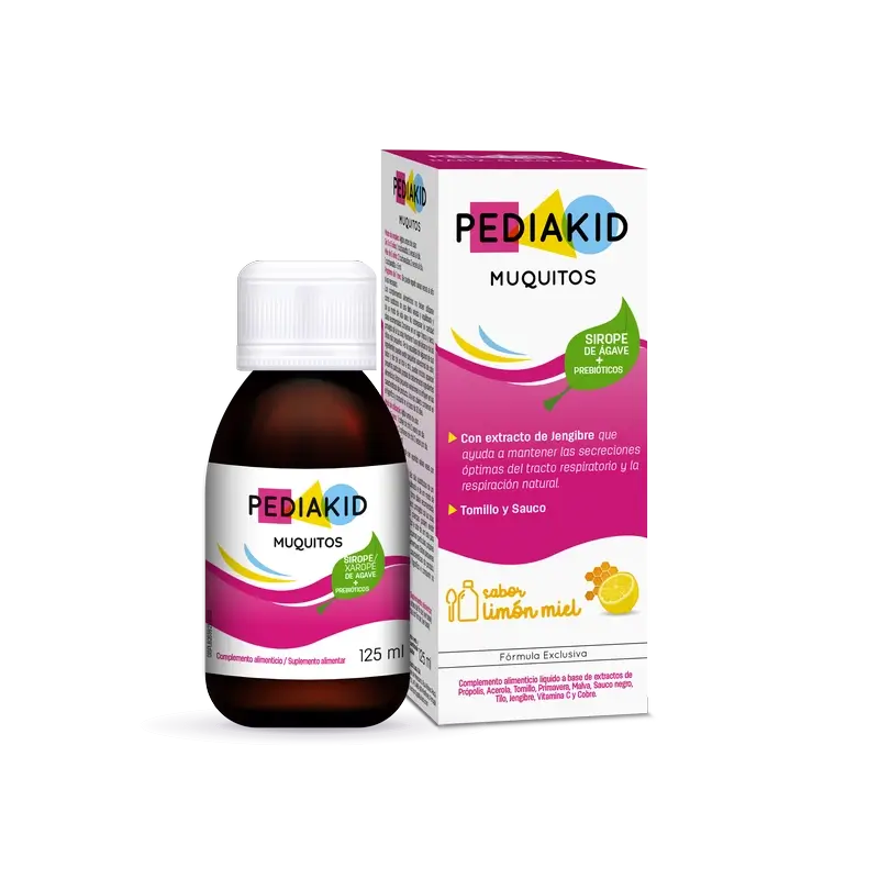 Pediakid Sciroppo naso e gola Limone e Miele 125 Ml