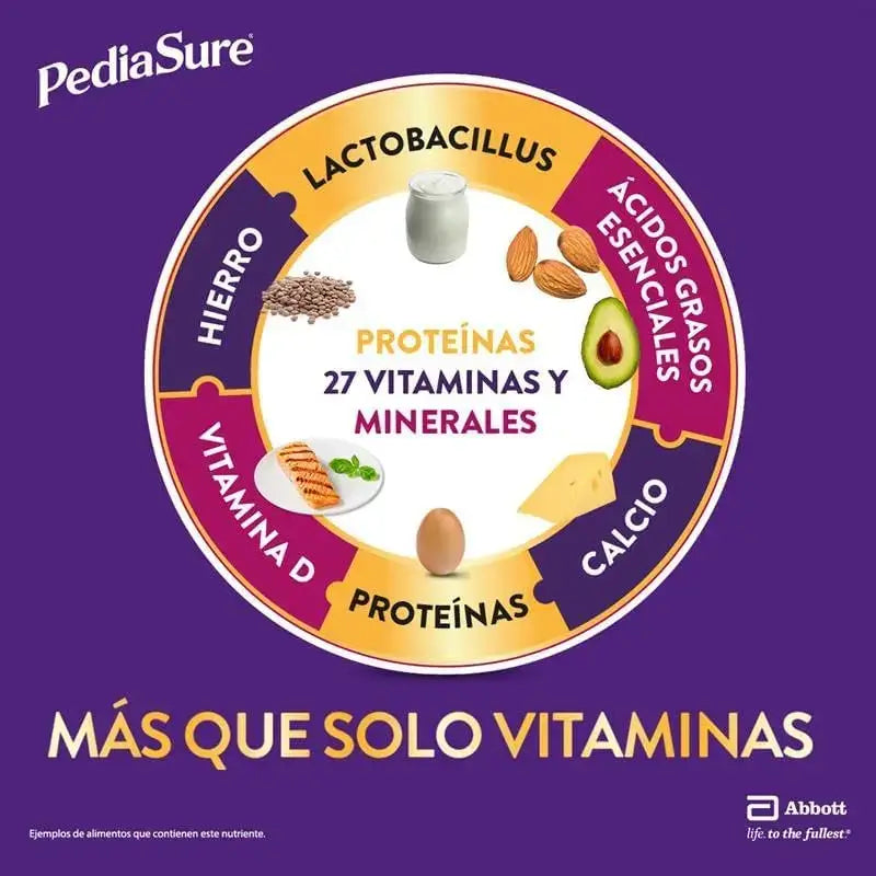 Pediasure Drink Cioccolato Bambini, 4 flaconi x 220 ml Confezione 3