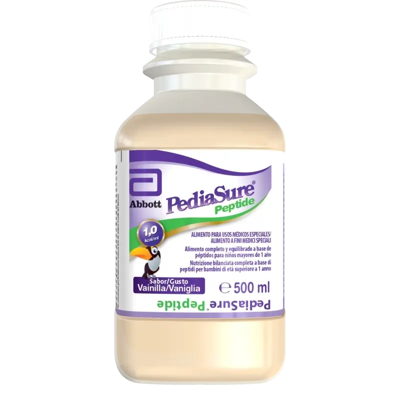 Pediasure Peptide 8 R.T.H. Vaniglia, 500 Ml
