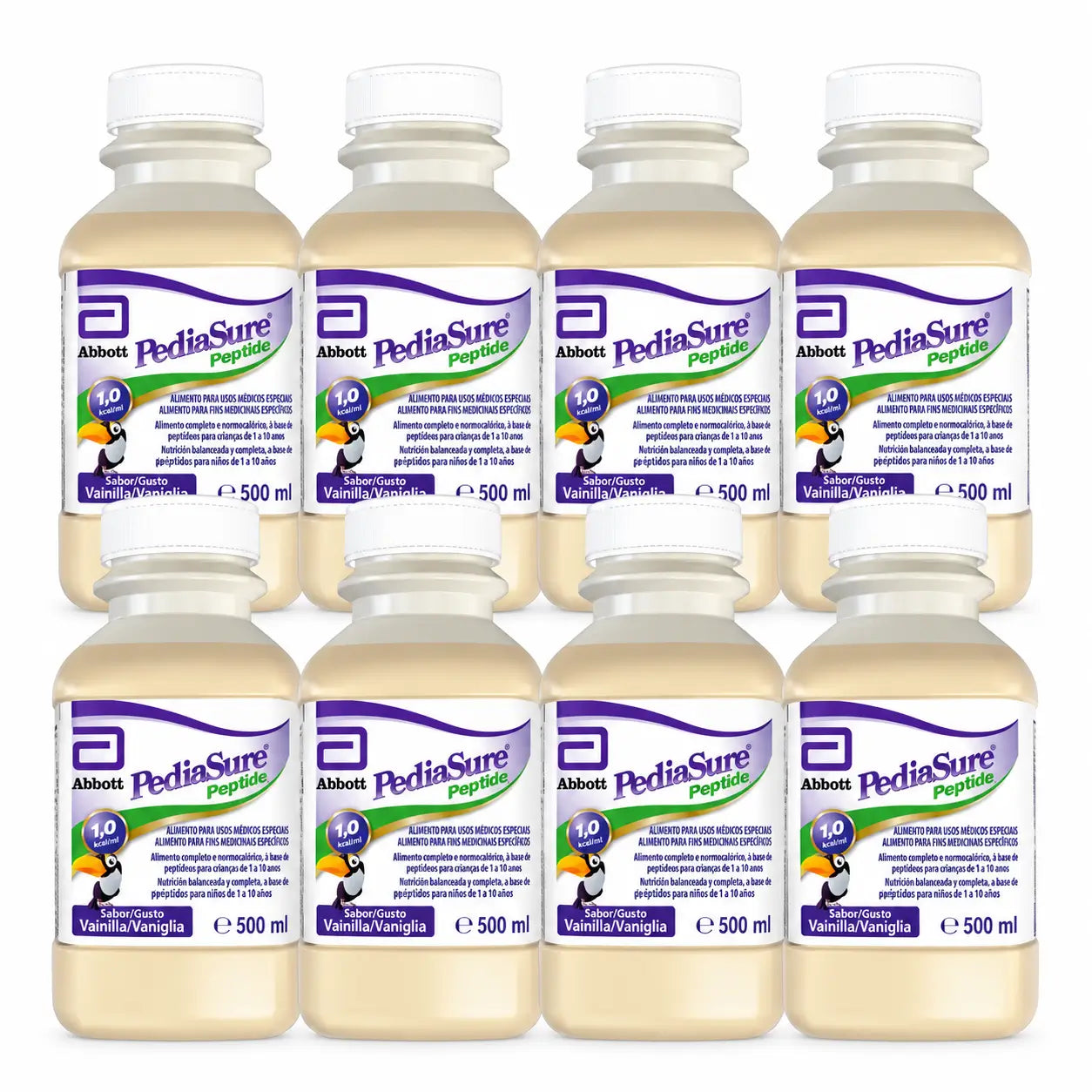 Pediasure Peptide 8 R.T.H. Vaniglia, 500 Ml