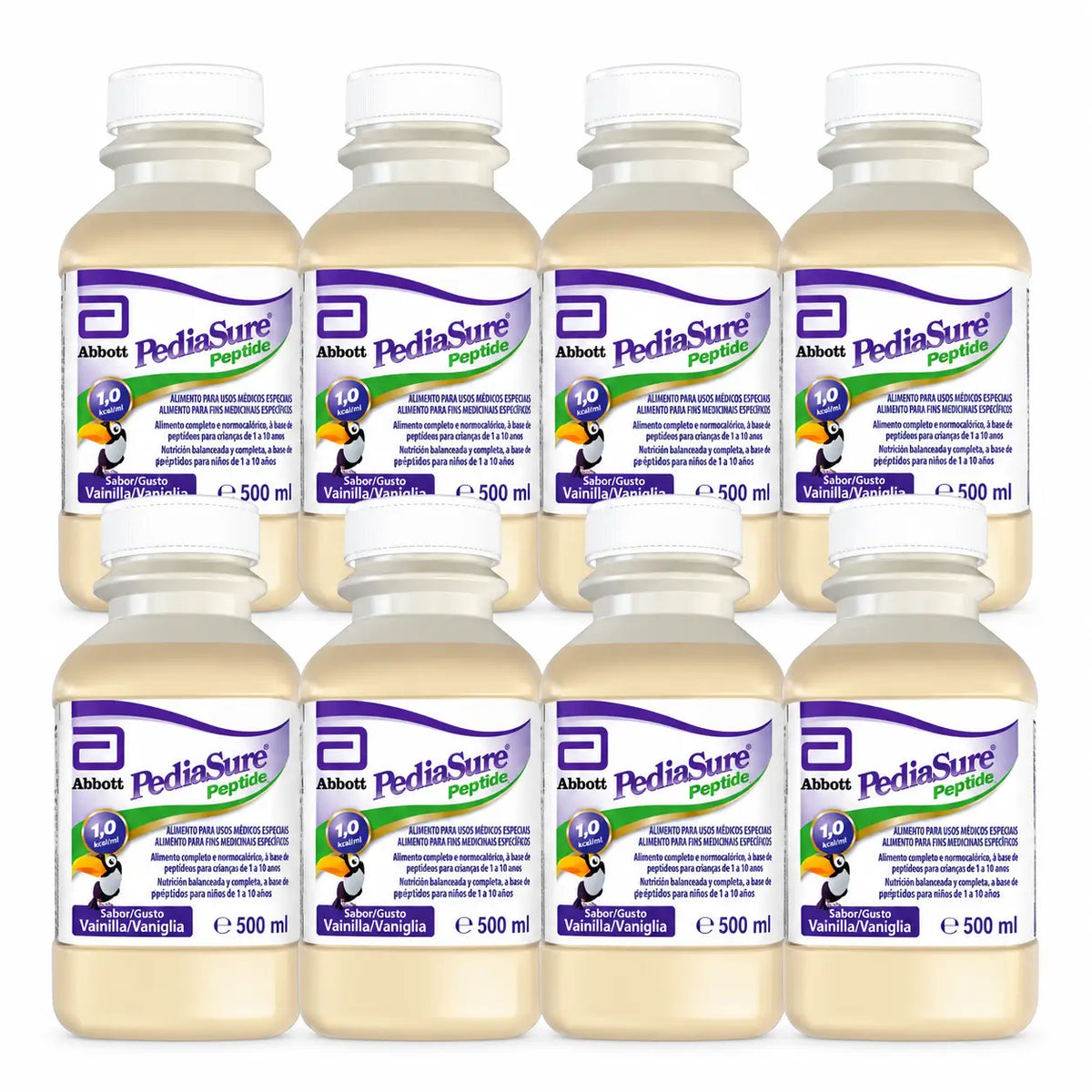 Pediasure Peptide 8 R.T.H. Vaniglia, 500 Ml