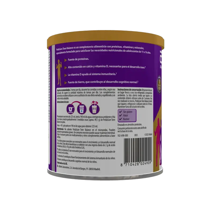 Pediasure Teen Balance Cioccolato Ragazzi, 400 g