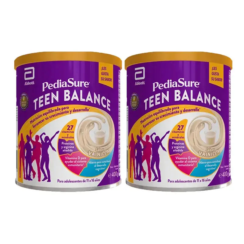 Pediasure Teen Balance Vanilla Teenagers, 2x400 grammi