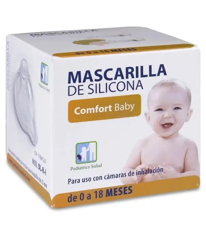 Pediatria Salute Maschera per inalazione in silicone 0-18 mesi